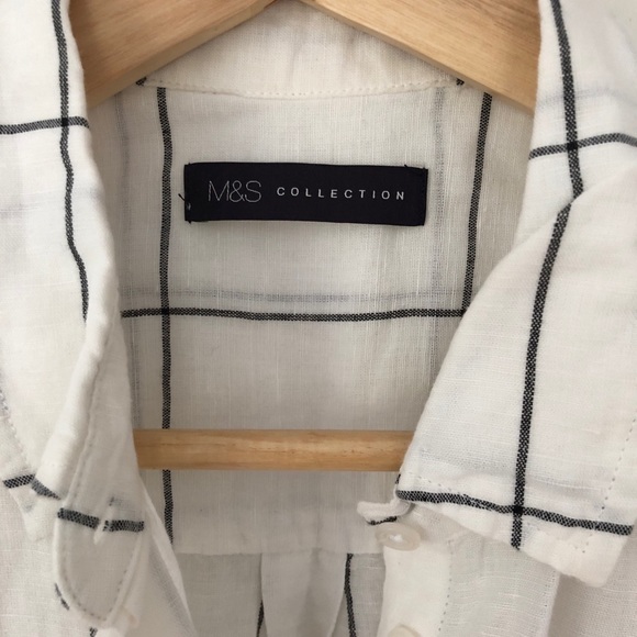 M&S Linen Tunic - Picture 2 of 3